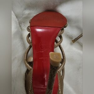 Christian Louboutin Gold Macala